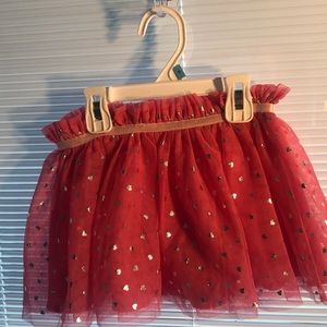 Heart tutu girls size 3T pink